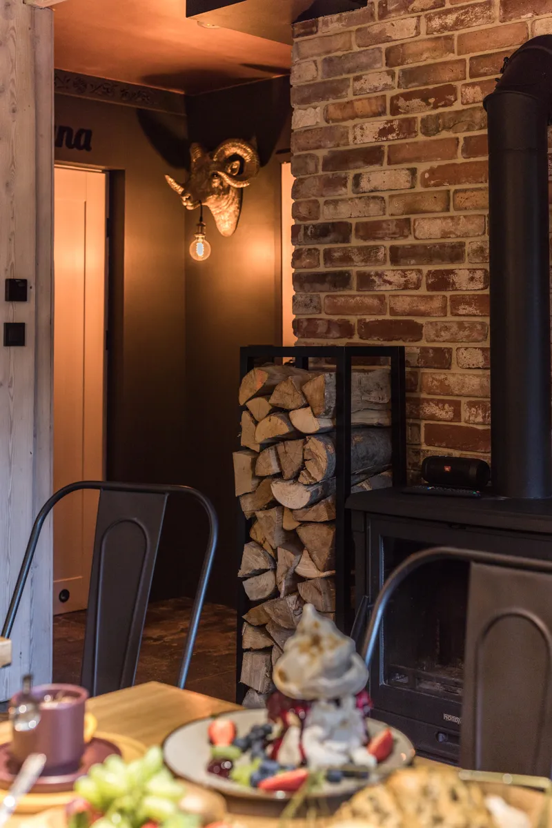 Sala kominkowa w domu w górach na wynajem Nowy Targ - wypoczynek Podhale - zdjęcie 4